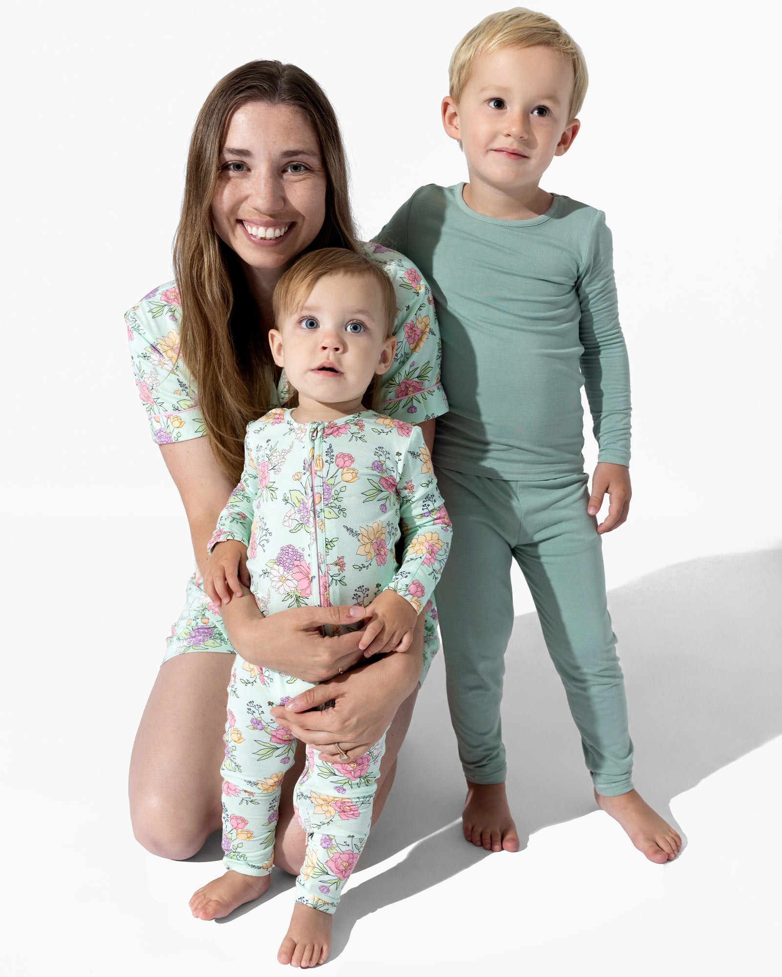 Petals & Posies Bamboo Women's Pajama Short Set