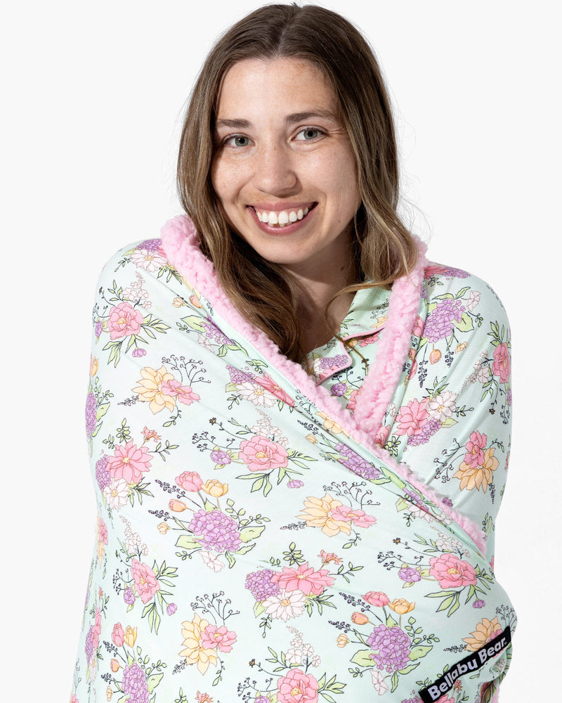 Petals & Posies Bamboo Blanket