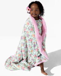 Petals & Posies Bamboo Blanket