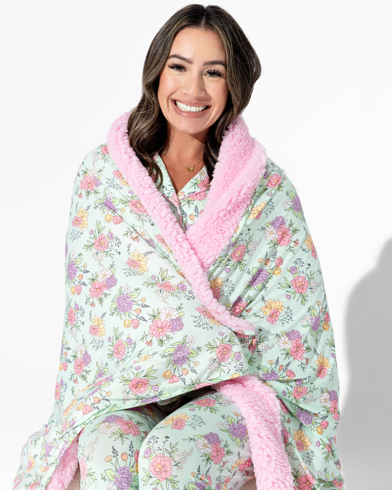 Petals & Posies Bamboo Women's Pajama Set