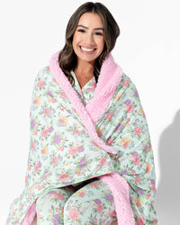 Petals & Posies Bamboo Women's Pajama Set