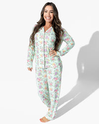 Petals & Posies Bamboo Women's Pajama Set