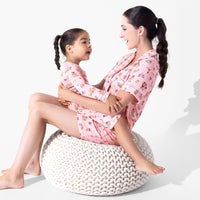 Candy Cane Lane Bamboo Girls' Long Sleeve Dress