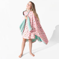 Candy Cane Lane Bamboo Girls' Long Sleeve Dress