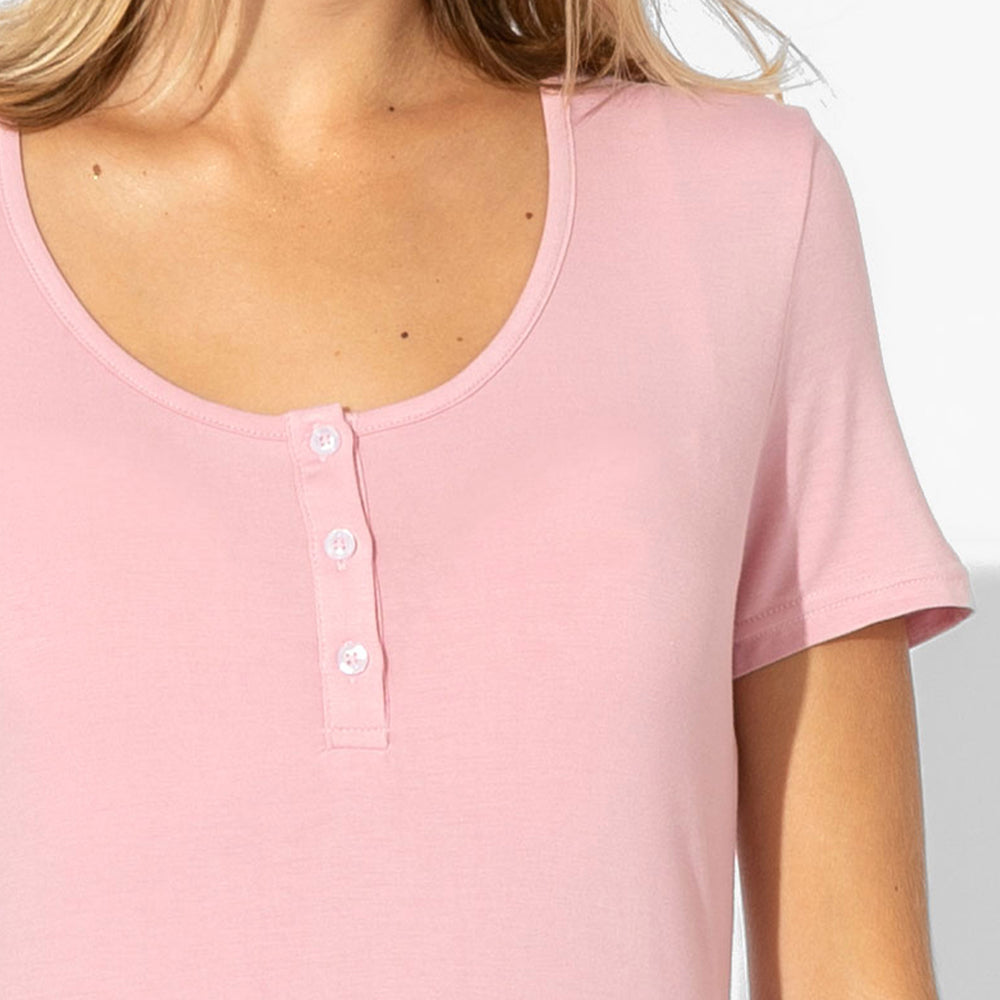 Dusty Rose Bamboo Women's Nightgown