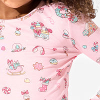 Candy Cane Lane Bamboo Kids Pajamas