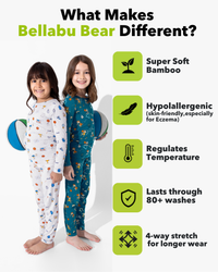 All Star Basketball Bamboo Kids Pajamas