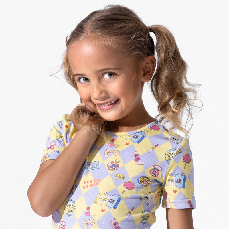 Clueless As If! Bamboo Kids Pajama Short Set