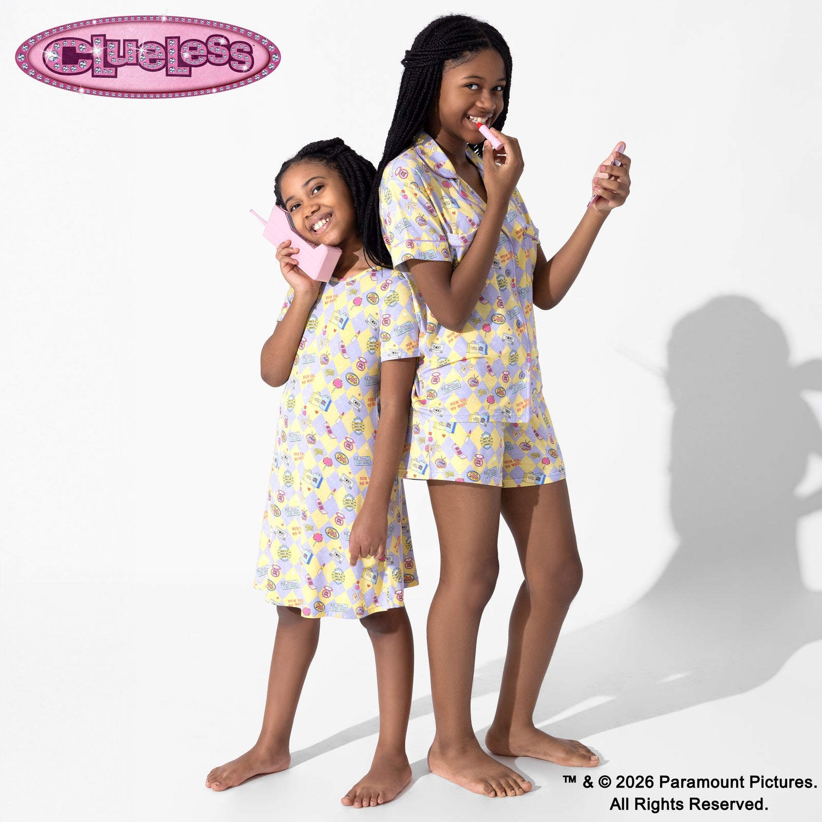 Clueless As If! Bamboo Girls' Short Sleeve Dress