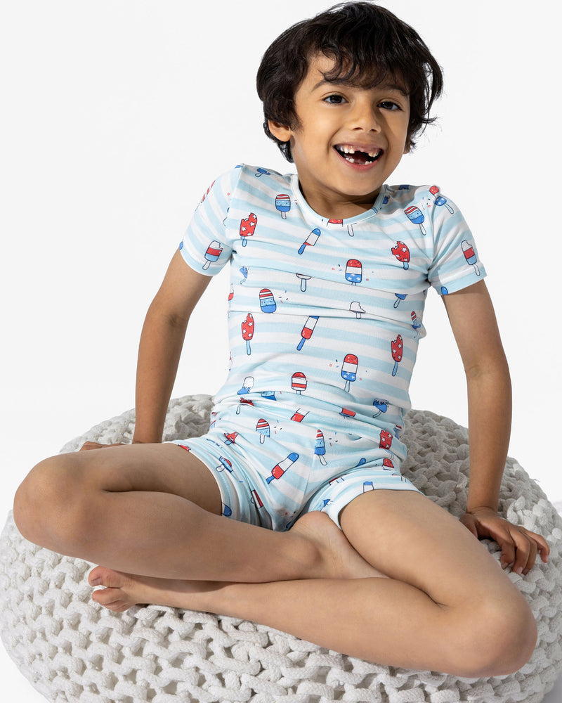 Popsicles Bamboo Kids Pajama Short Set