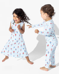 Popsicles Bamboo Girls' Sleeveless Dress