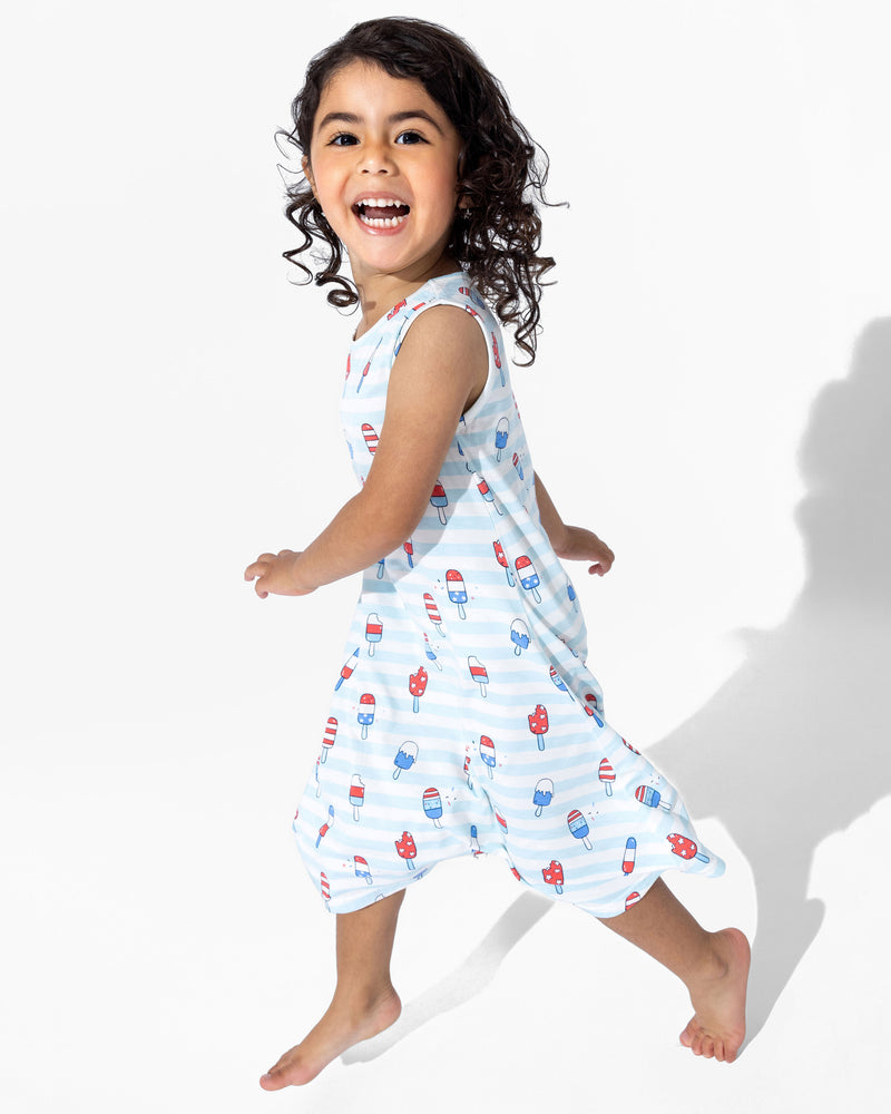 Popsicles Bamboo Girls' Sleeveless Dress