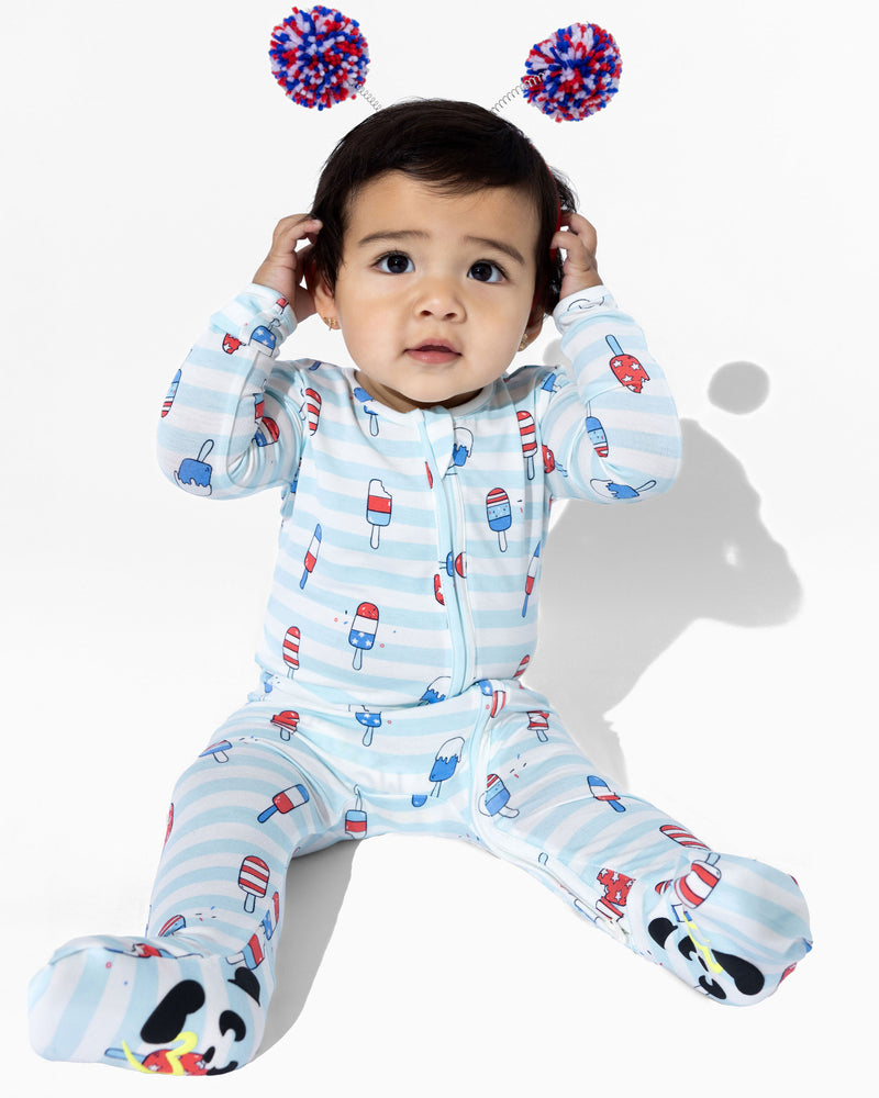 Popsicles Bamboo Convertible Footie