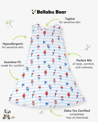 Popsicles Bamboo Girls' Sleeveless Dress