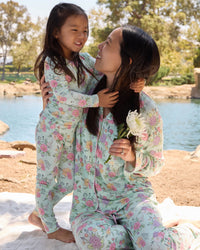 Petals & Posies Bamboo Kids Pajamas