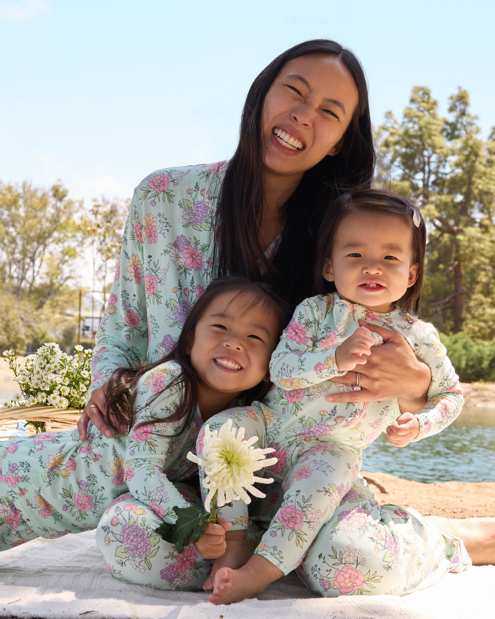 Petals & Posies Bamboo Convertible Footie