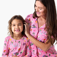 Powerpuff Girls Saving Bedtime Bamboo Kids Pajamas