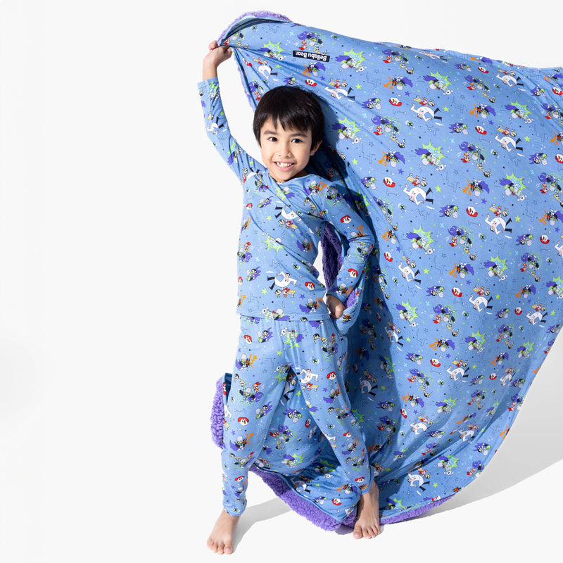 Powerpuff Girls Mojo Jojo Showdown Bamboo Kids Pajamas