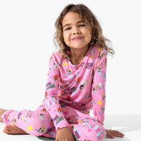 Powerpuff Girls Saving Bedtime Bamboo Kids Pajamas