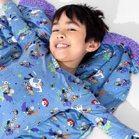 Powerpuff Girls Mojo Jojo Showdown Bamboo Kids Pajamas