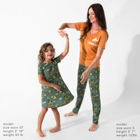 Jurassic Park: Safari Bamboo Girls' Short Sleeve Dress