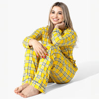 Clueless Total Betty Plaid Bamboo Women's Pajama Set