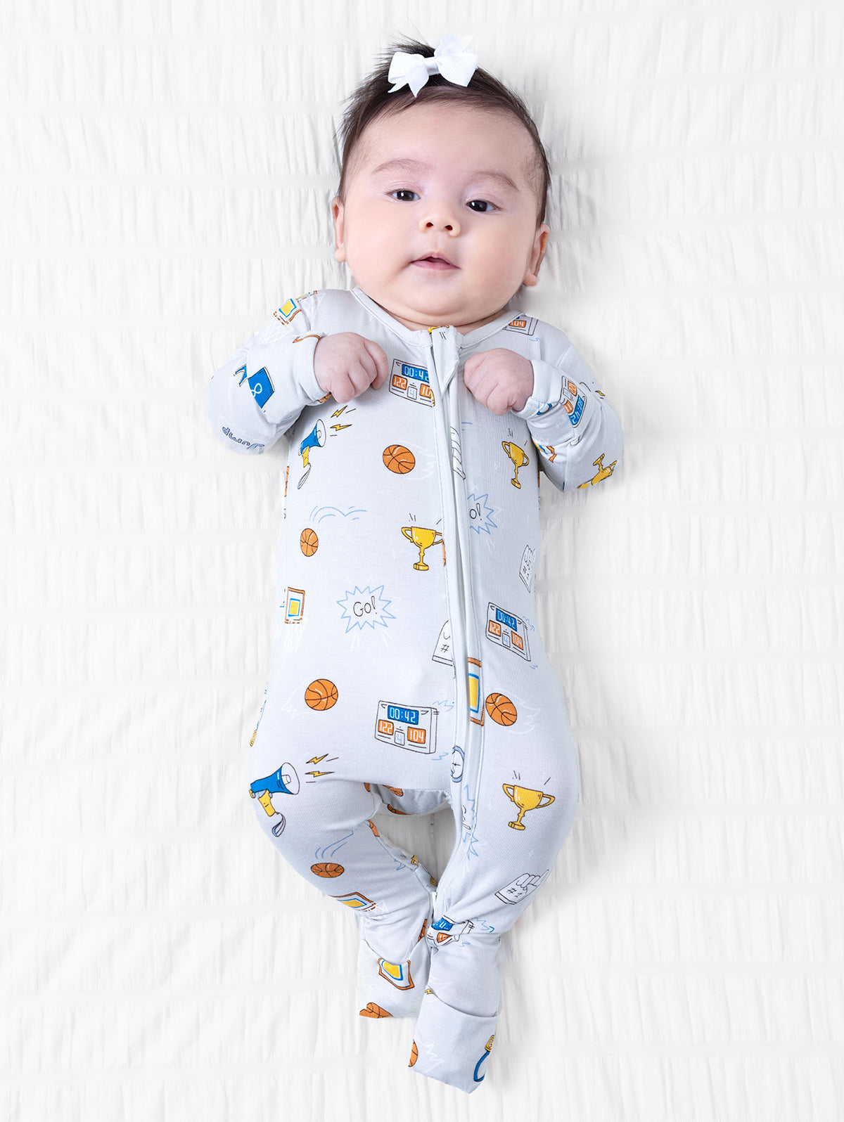 Slam Dunk Bundle - Bamboo Convertible Footie