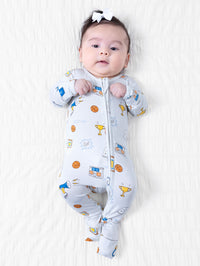 Slam Dunk Bundle - Bamboo Convertible Footie