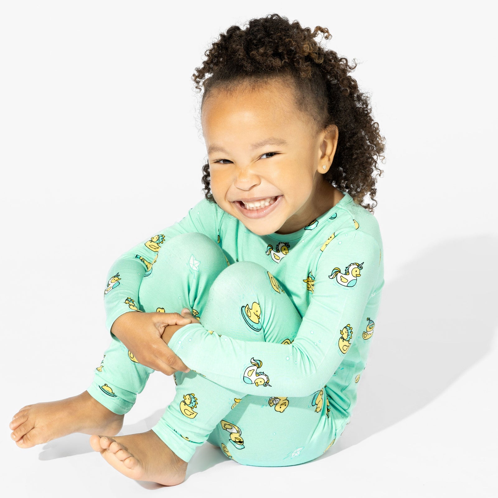 Rubber Ducky Bamboo Kids Pajamas
