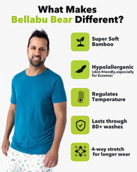 Tennis Bamboo Men's Pajama Set