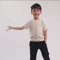 Oat Bamboo Terry Kids Oversized T-Shirt