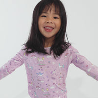 Enchanted Unicorn Bamboo Kids Pajamas