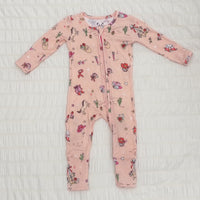 Cowgirl Bamboo Convertible Footie