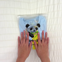 Sky Blue Bamboo Convertible Footie