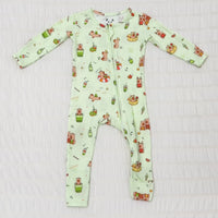 Capybara Boba Bamboo Convertible Footie