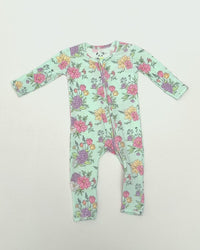 Petals & Posies Bamboo Convertible Footie