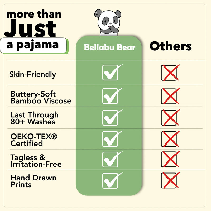 Sky Blue Bamboo Convertible Footie