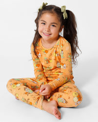 Pumpkin Bamboo Kids Pajamas