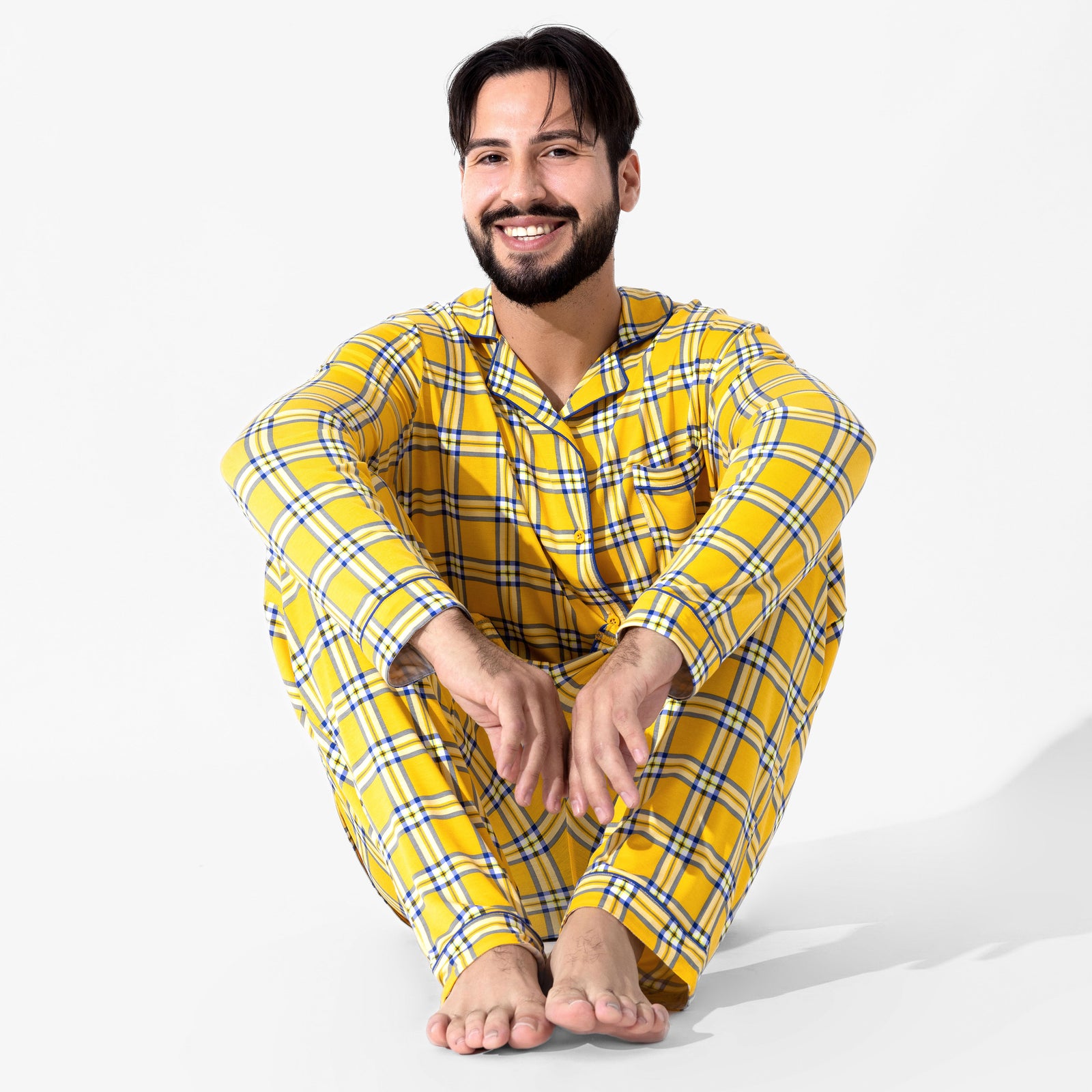 Clueless Total Betty Plaid Bamboo Men's Pajama Set