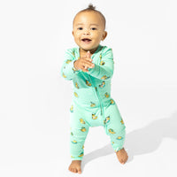 Rubber Ducky Bamboo Convertible Footie