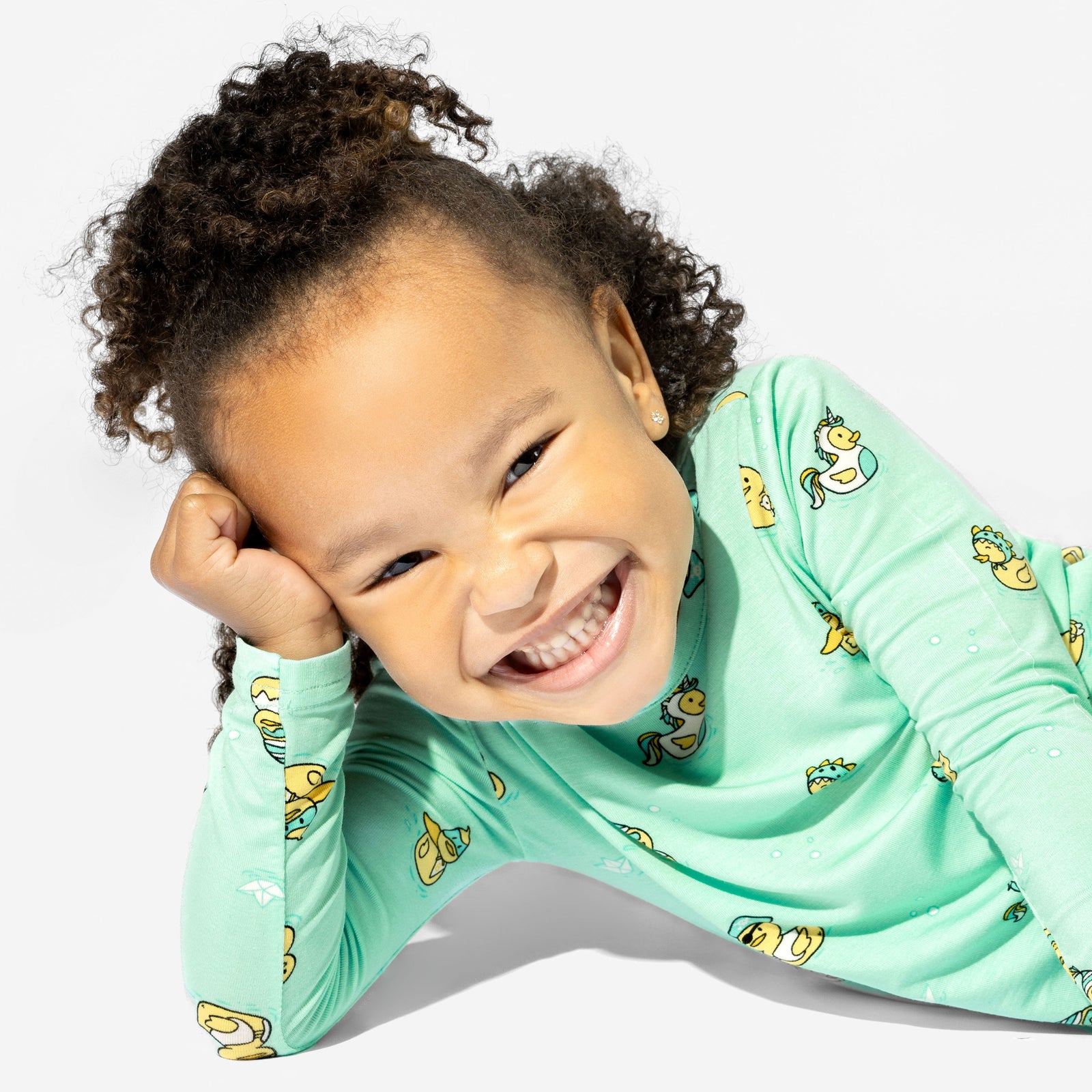 Rubber Ducky Bamboo Kids Pajamas