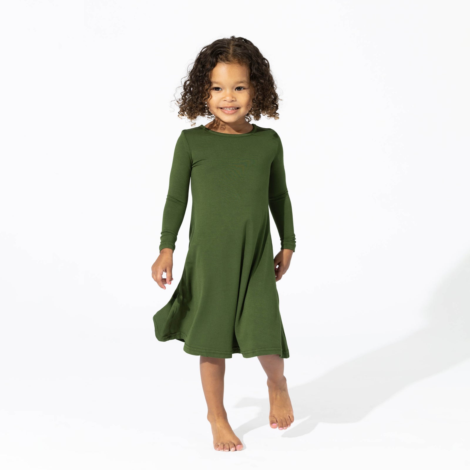 Evergreen Holiday Bamboo Girls' Dresses Bundle Festive & Cozy Styles - Bellabu Bear Evergreen Holiday Bamboo Girls' Dresses Bundle Festive & Cozy Styles - Bellabu Bear