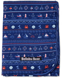 Sail Away Fair Isle Bamboo Blanket