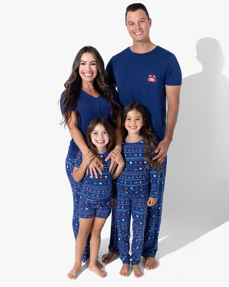 Sail Away Fair Isle Bamboo Women's Pajama Set