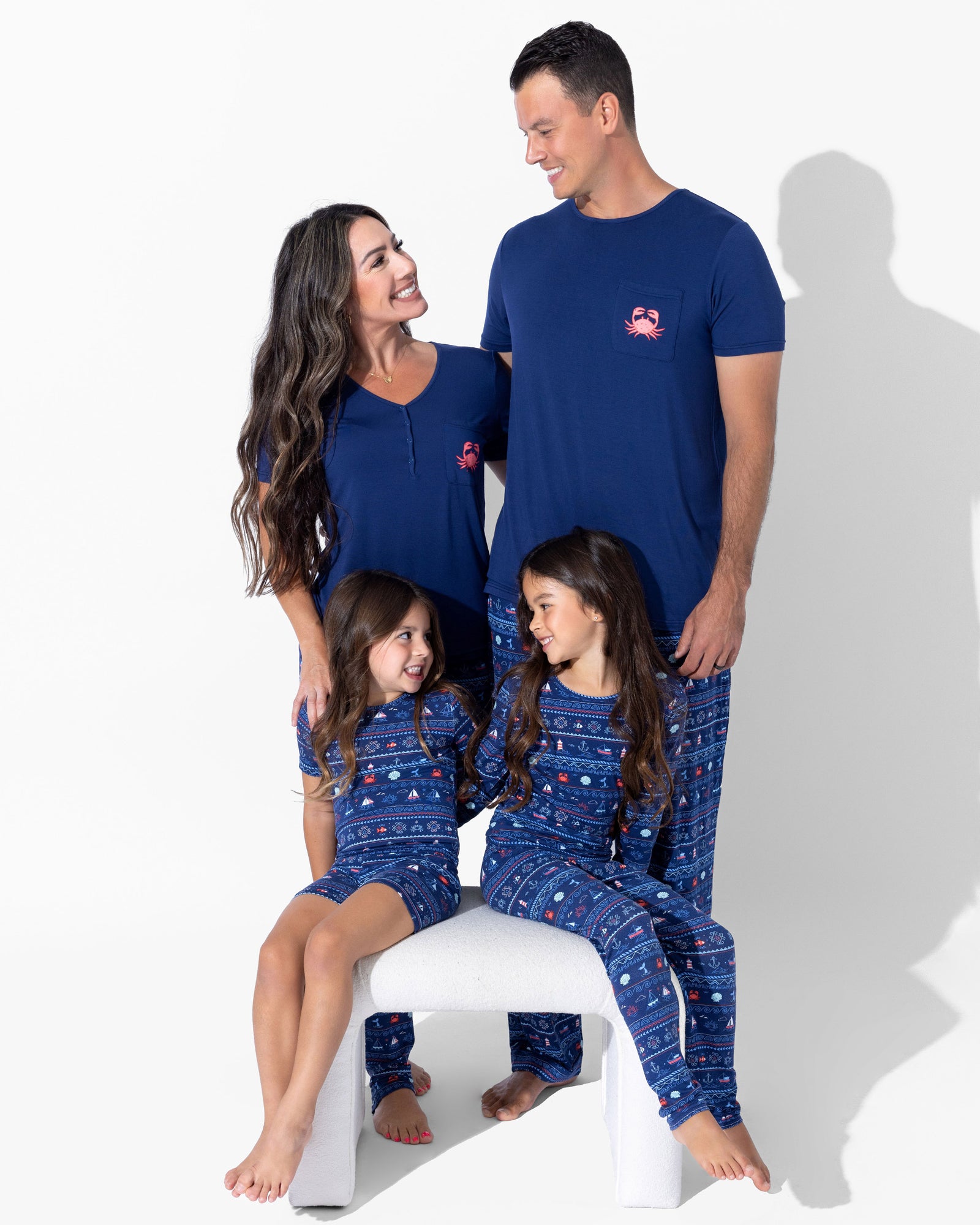 Sail Away Fair Isle Bamboo Women's Pajama Set