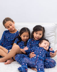 Sail Away Fair Isle Bamboo Convertible Footie