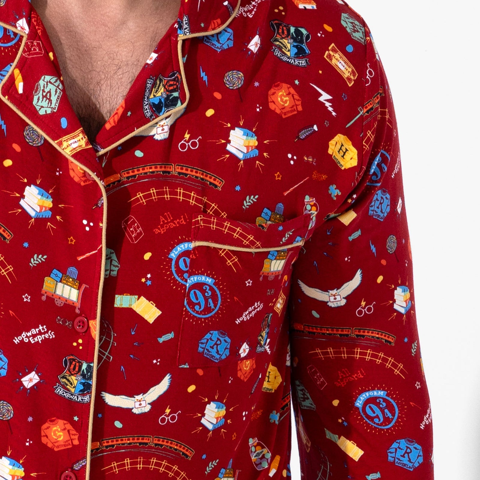 Hogwarts Express Bamboo Men's Pajama Set