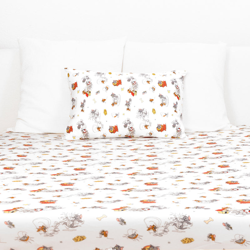 Tom & Jerry: Classic Bamboo Bed Sheet Set