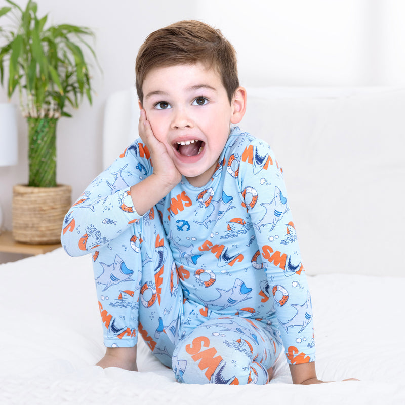 JAWS Bamboo Kids Pajamas