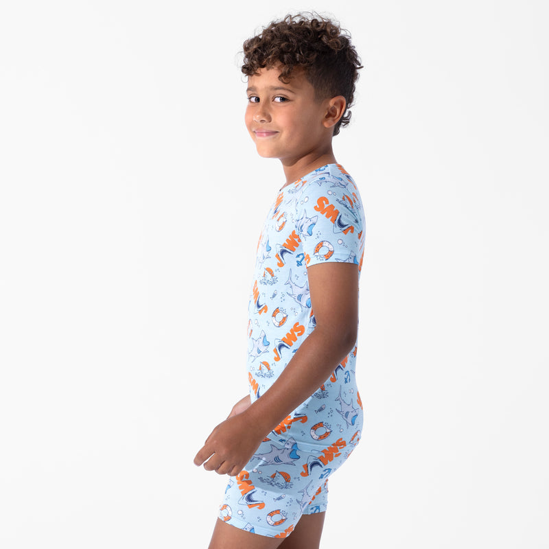 JAWS Bamboo Kids Pajama Short Set